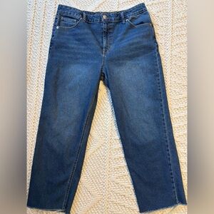 Wild Fable High Rise Straight Ankle Jeans Size 14